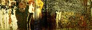 Gustav Klimt beethovenfrisen USA oil painting artist